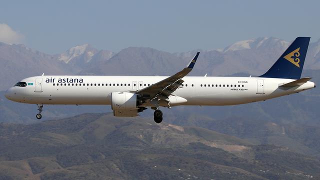 EI-KGG:Airbus A321:Air Astana